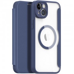 Чохол-книжка Dux Ducis Skin X Pro with MagSafe для Apple iPhone 15 (6.1"), Blue