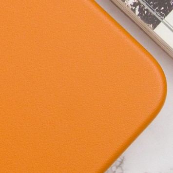 Кожаный чехол Leather Case (AAA) with MagSafe and Animation для Apple iPhone 13 (6.1"), Golden Brown - Чехлы для iPhone 13 - изображение 2