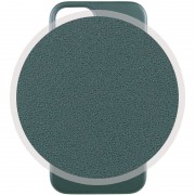 Шкіряний чохол Leather Case (AAA) з MagSafe and Animation для Apple iPhone 13 (6.1"), Sequoia Green