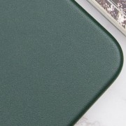 Кожаный чехол Leather Case (AAA) with MagSafe and Animation для Apple iPhone 13 (6.1"), Sequoia Green