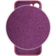 Чехол Silicone Case Full Camera Protective (AA) для Apple iPhone 15 (6.1"), Бордовый / Plum