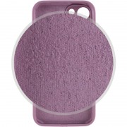 Чехол Silicone Case Full Camera Protective (AA) для Apple iPhone 15 (6.1"), Лиловый / Lilac Pride