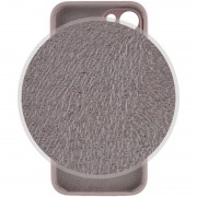 Чехол Silicone Case Full Camera Protective (AA) для Apple iPhone 15 (6.1"), Серый / Lavender