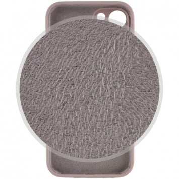 Чехол Silicone Case Full Camera Protective (AA) для Apple iPhone 15 (6.1"), Серый / Lavender - iPhone 15 - зображення 2 