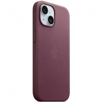 Чехол FineWoven (AAA) with MagSafe для Apple iPhone 15 (6.1"), Mulberry - iPhone 15 - зображення 1 