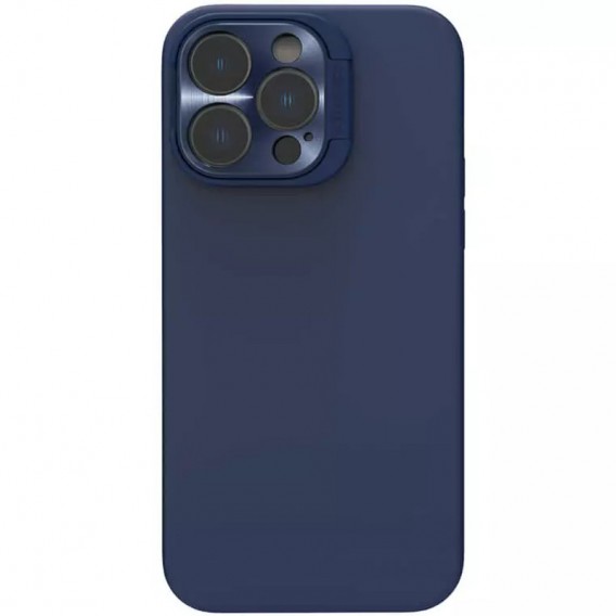 Чехол Silicone Nillkin LensWing Magnetic для Apple iPhone 15 Pro Max (6.7"), Синий / Blue