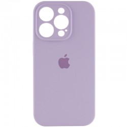 Чохол Silicone Case Full Camera Protective (AA) для Apple iPhone 15 Pro Max (6.7"), Бузковий / Lilac