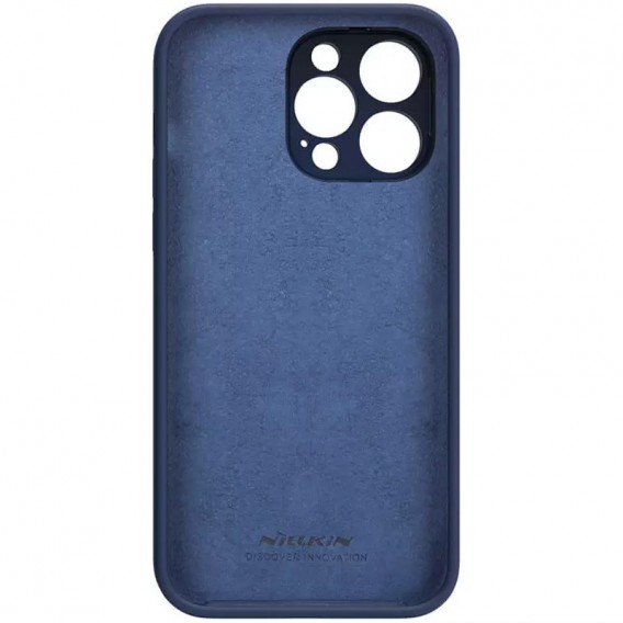 Чехол Silicone Nillkin LensWing Magnetic для Apple iPhone 15 Pro Max (6.7"), Синий / Blue