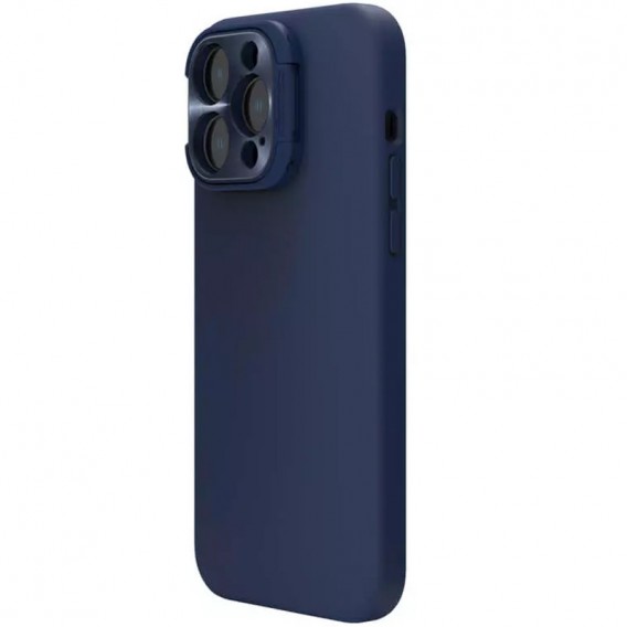 Чехол Silicone Nillkin LensWing Magnetic для Apple iPhone 15 Pro Max (6.7"), Синий / Blue