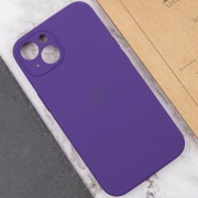 Чохол Silicone Case Full Camera Protective (AA) для Apple iPhone 15 Plus (6.7"), Фіолетовий / Amethyst