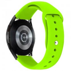Силиконовый ремешок Sport для Smart Watch 20mm, Салатовый / Neon green