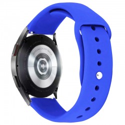 Силиконовый ремешок Sport для Smart Watch 20mm, Синий / Capri Blue