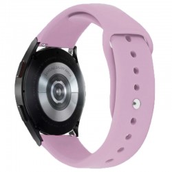 Силиконовый ремешок Sport для Smart Watch 20mm, Сиреневый / Light purple