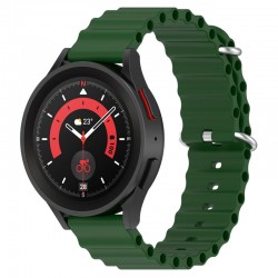 Ремінець Ocean Band для Smart Watch 20mm, Зелений / Green