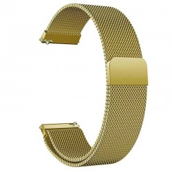 Ремінець Milanese Loop для Smart Watch 20mm, Gold
