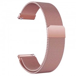 Ремінець Milanese Loop для Smart Watch 20mm, Rose Gold