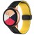 Силиконовый ремешок Classy для Smart Watch 20mm, Black / Yellow