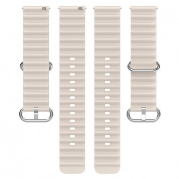 Ремешок Ocean Band для Smart Watch 20mm, Бежевый / Antigue White - Ремешки для часов - изображение 3
