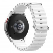 Ремінець Ocean Band для Smart Watch 20mm, Білий / White