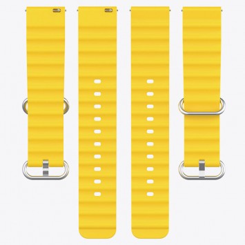 Ремінець Ocean Band для Smart Watch 20mm, Жовтий / Yellow - Ремінці для годинників - зображення 1 