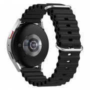 Ремінець Ocean Band для Smart Watch 20mm, Чорний / Black