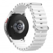 Ремінець Ocean Band для Smart Watch 22mm, Білий / White