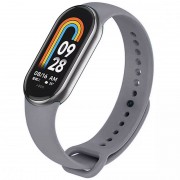 Силиконовый ремешок для Xiaomi Mi Band 8, Серый / Dark Gray