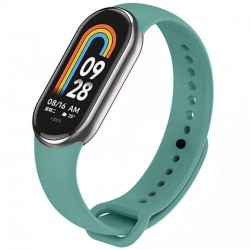 Силиконовый ремешок для Xiaomi Mi Band 8, Зеленый / Pine Needle