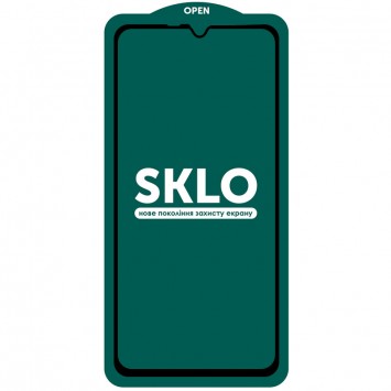 Защитное стекло SKLO 5D (тех.пак) для Xiaomi 13T / 13T Pro / Note 13 4G, Черный