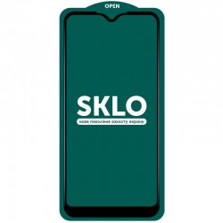 Защитное стекло SKLO 5D (тех.пак) для Samsung Galaxy A15 4G/5G, Черный