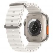 Ремешок Ocean Band для Apple watch 42mm/44mm/45mm/49mm, Белый / White