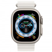 Ремінець Ocean Band для Apple watch 42mm/44mm/45mm/49mm, Білий / White