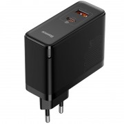 Зарядное устройство Baseus GaN5 Pro Type-C+USB 100W EU (CCGP09020), Черный