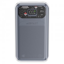Портативное зарядное устройство Power Bank Acefast M2-20000 Exploration 30W 20000 mAh, Mica gray