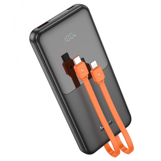 Портативний зарядний пристрій Power Bank Hoco J119 Sharp charge 22.5W+PD20W 10 000 mAh, Black
