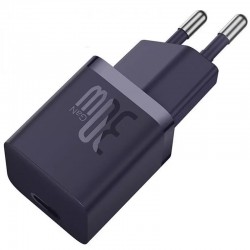 Зарядка для Айфон Baseus GaN5 Fast Charger 1C 30W (CCGN070), Фіолетовий