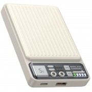 Портативное зарядное устройство Power Bank Hoco Q18 Tourer 22.5W с БЗУ 10 000 mAh, Milky White