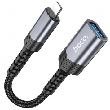 Перехідник Hoco UA24 Lightning male to USB female 2.0 - Кабелі / Перехідники - зображення 1 