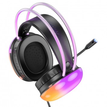 Накладні навушники Hoco W109 Rich gaming, Black - Провідні навушники - зображення 1 