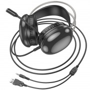 Накладні навушники Hoco W109 Rich gaming, Black