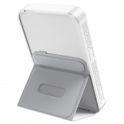 Портативное зарядное устройство Power Bank Hoco Q10 Transparent PD20W с БЗУ 5000 mAh, White