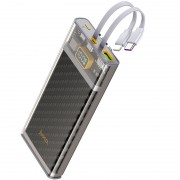 Портативное зарядное устройство Power Bank Hoco J104 Discovery Edition 22.5W with cable 10000 mAh, Gray