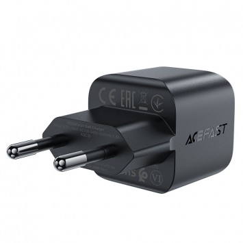 Зарядное устройство на Айфон Acefast A77 mini PD30W GaN USB-C, Черный - Сетевые зарядные устройства (220 В) - изображение 3