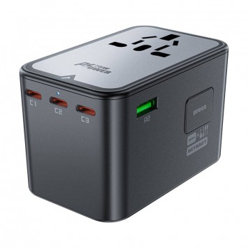 Зарядное устройство Acefast Z1 PD75W GaN (3*USB-C+2*USB-A), Серый - Сетевые зарядные устройства (220 В) - изображение 5