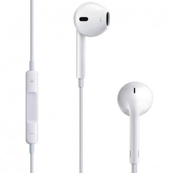Навушники EarPods with 3,5 mm connector для Apple (AAA) (no box), White -  - зображення 2 