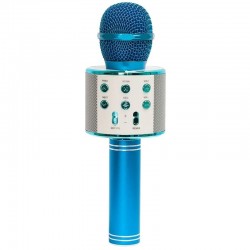 Караоке Микрофон-колонка WS858, Blue