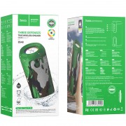 Bluetooth Колонка Hoco BS48 Artistic sports, Camouflage Green