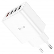 Зарядное для телефона Hoco C102A Fuerza QC3.0, Белый
