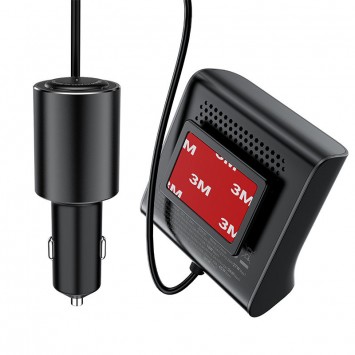 Зарядка в прикуриватель Acefast B8 digital display car HUB charger, Black - Автомобильные зарядные устройства - изображение 2