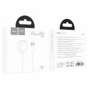 Бездротова зарядка Hoco CW39 Wireless charger for iWatch (USB), White